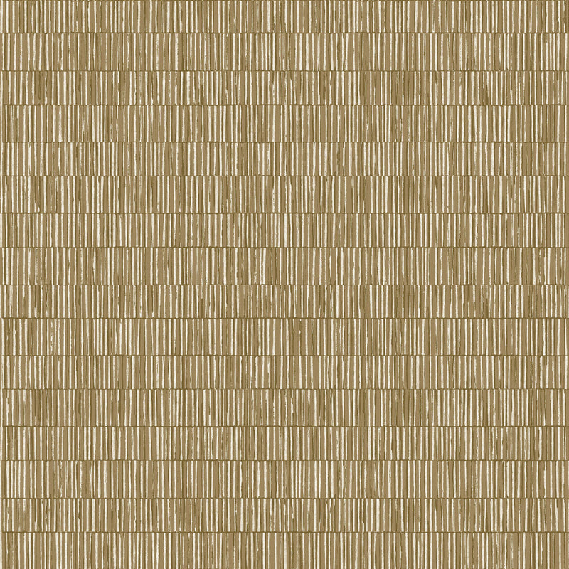 DWP0362-02 Bamboo Screen Zen Bronze Brown Wallpaper By Galerie