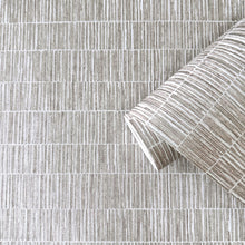 DWP0362-06 Bamboo Screen Zen Silver Grey Wallpaper By Galerie