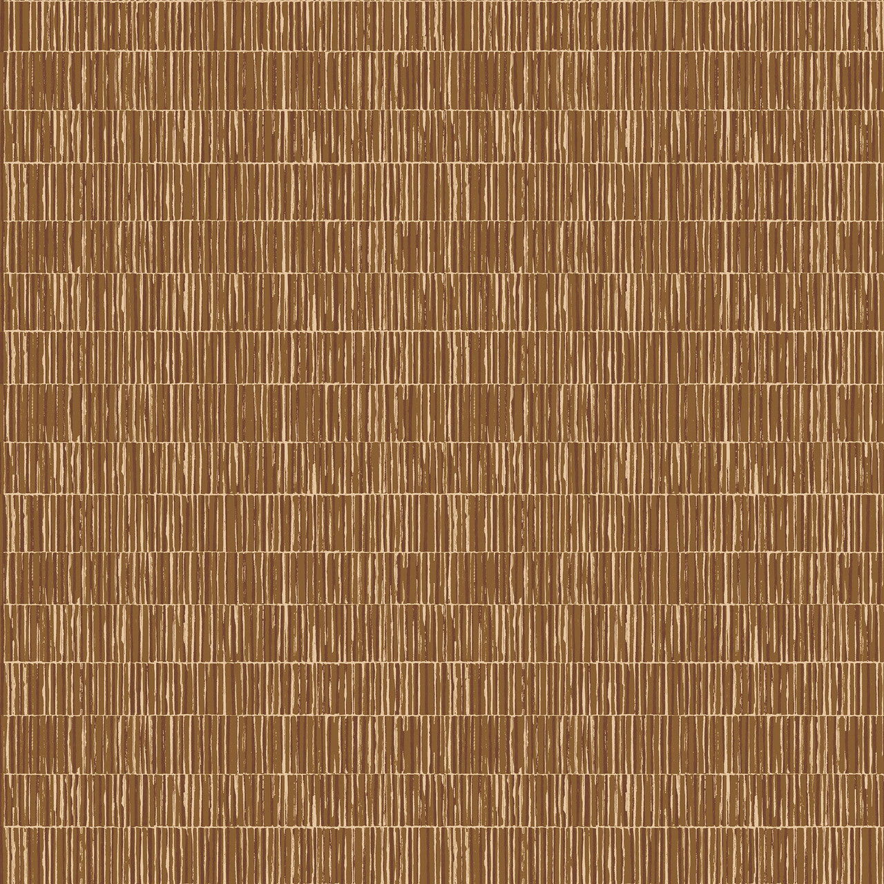 DWP0362-08 Bamboo Screen Zen Orange Wallpaper By Galerie