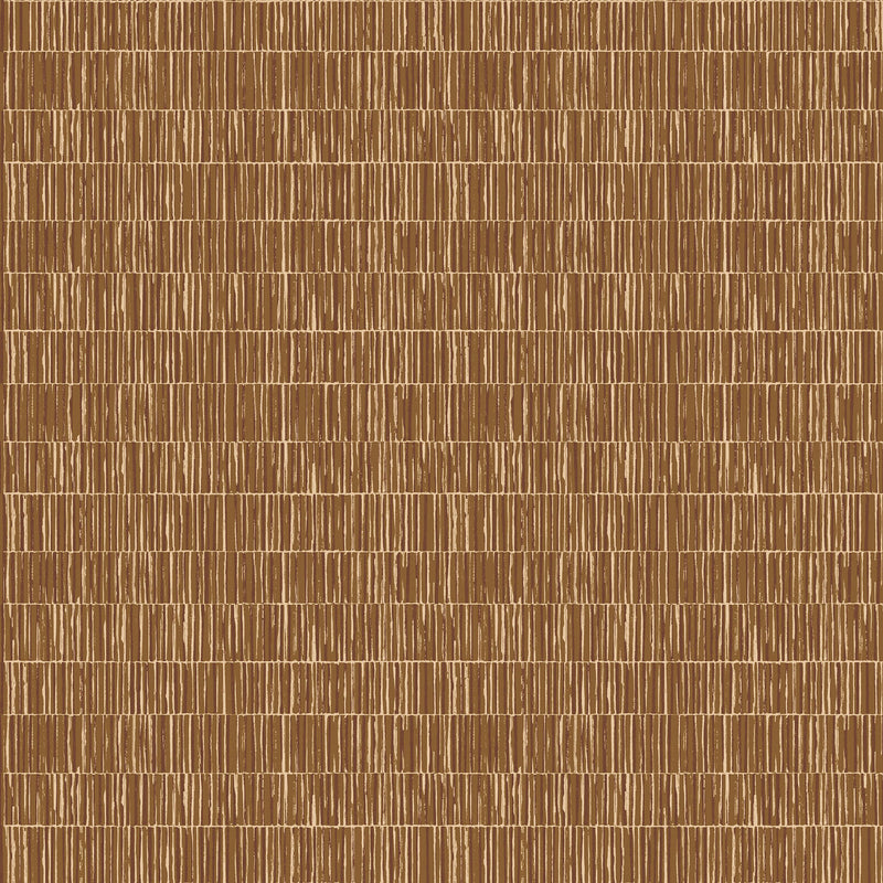 DWP0362-08 Bamboo Screen Zen Orange Wallpaper By Galerie