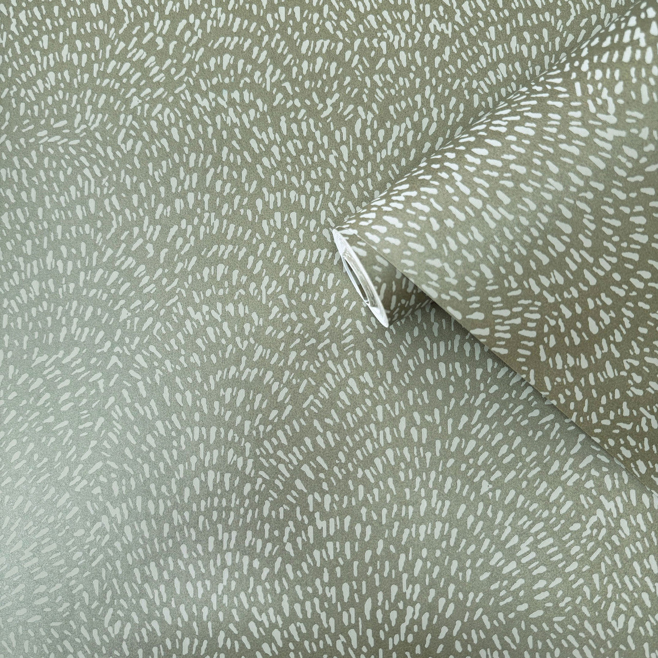 DWP0363-01 Fan Fleck Zen Green Wallpaper By Galerie