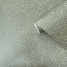 DWP0363-01 Fan Fleck Zen Green Wallpaper By Galerie