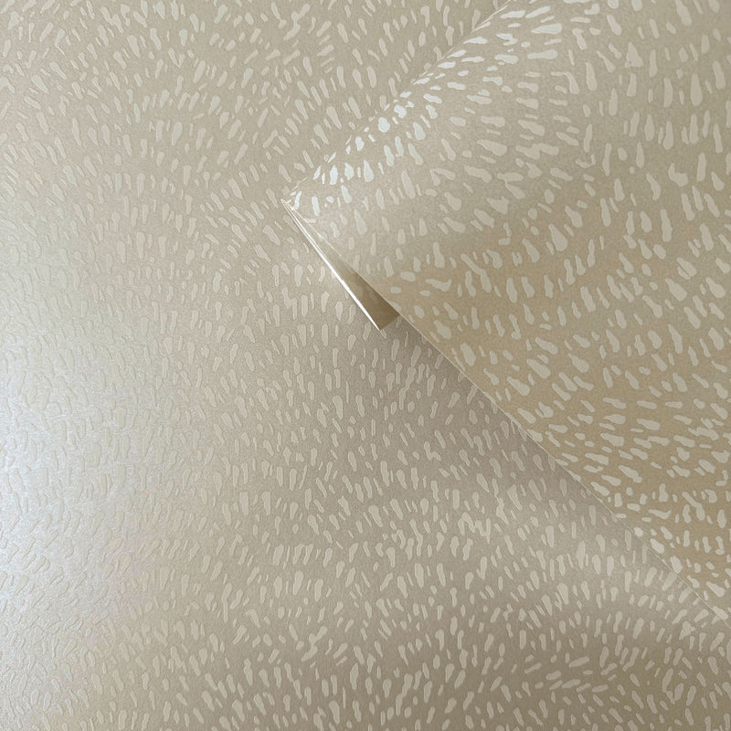DWP0363-03 Fan Fleck Zen Cream Wallpaper By Galerie