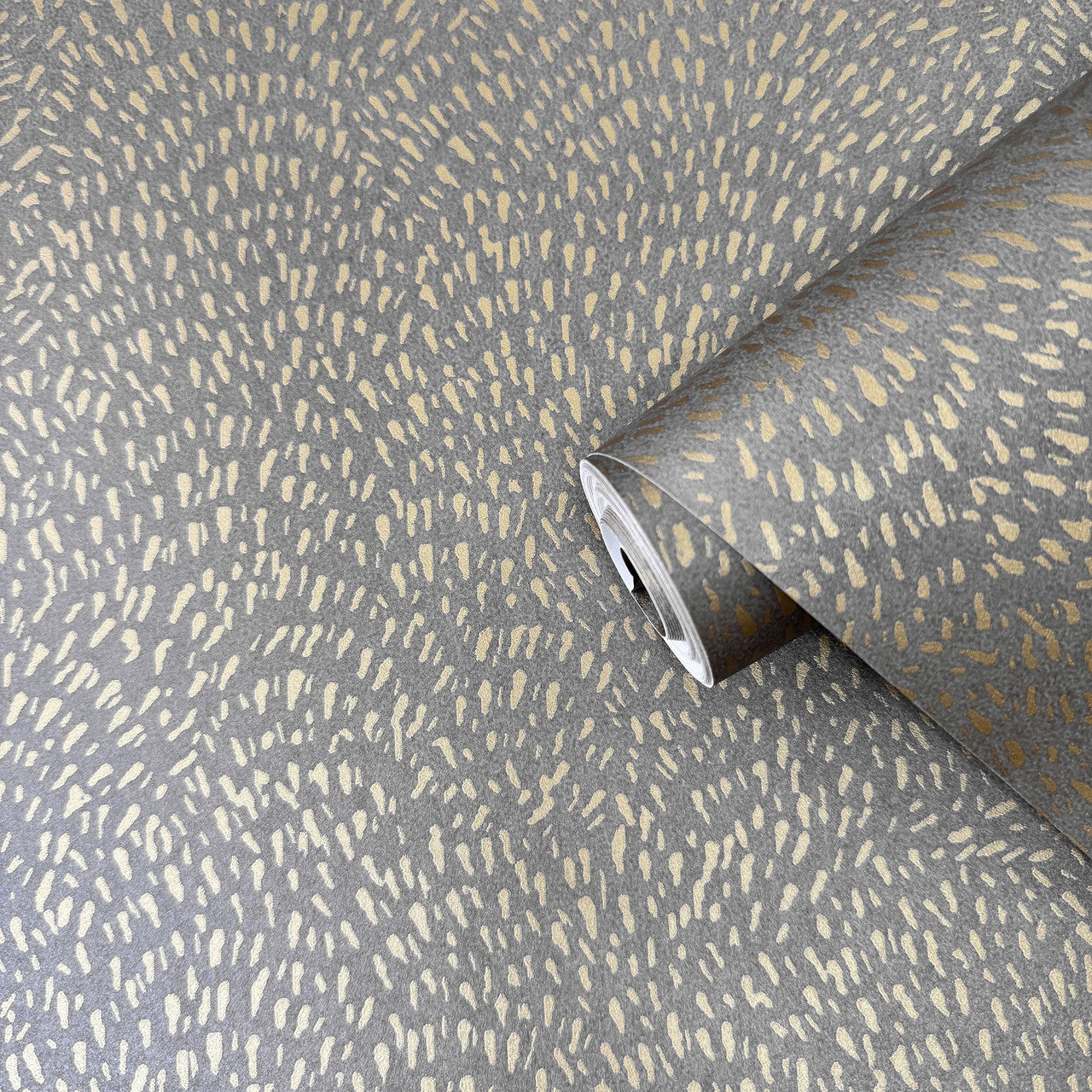 DWP0363-05 Fan Fleck Zen Gold Wallpaper By Galerie
