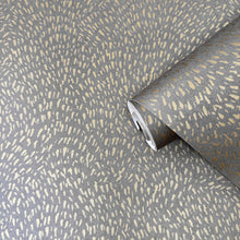 DWP0363-05 Fan Fleck Zen Gold Wallpaper By Galerie