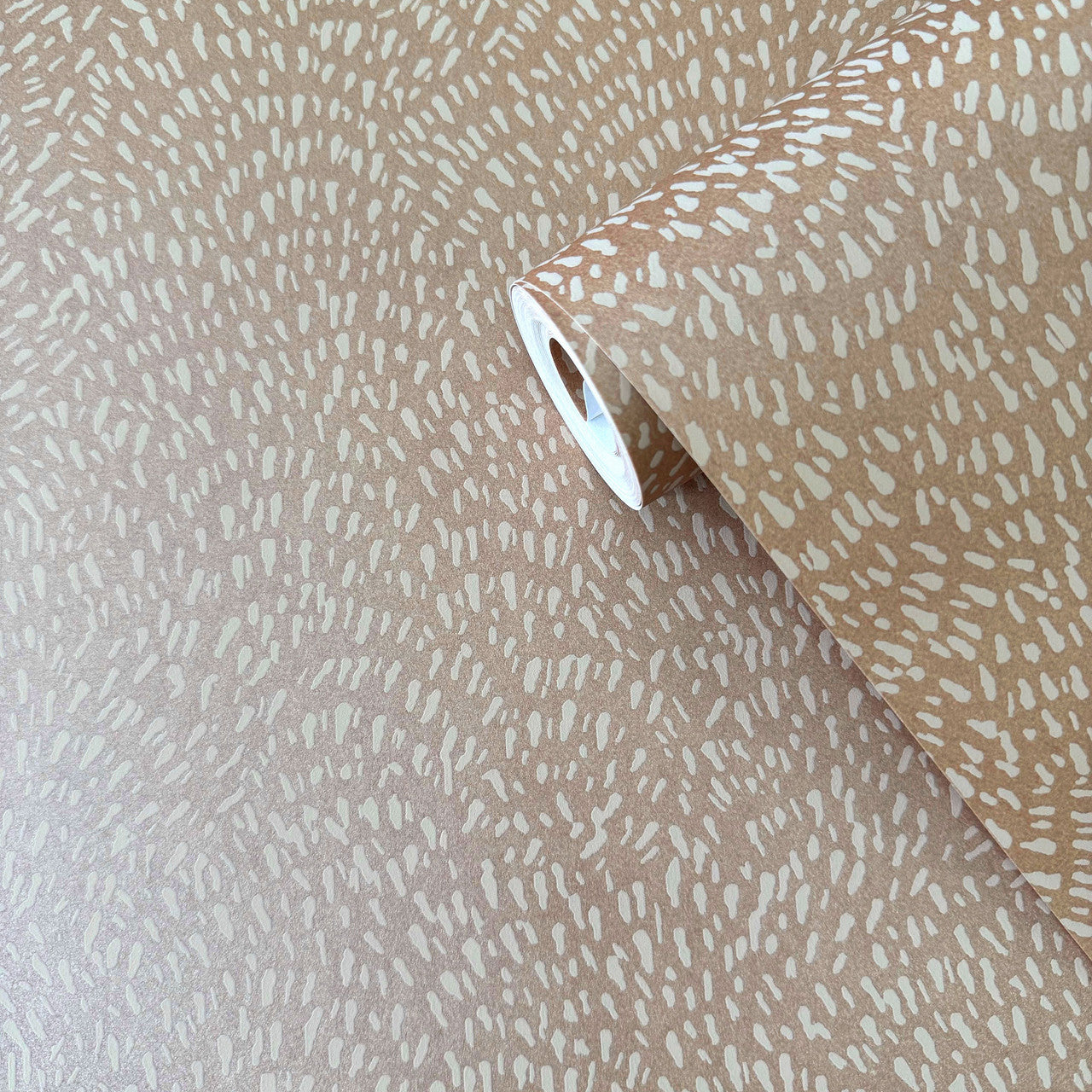 DWP0363-08 Fan Fleck Zen Bronze Brown Wallpaper By Galerie