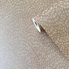 DWP0363-08 Fan Fleck Zen Bronze Brown Wallpaper By Galerie