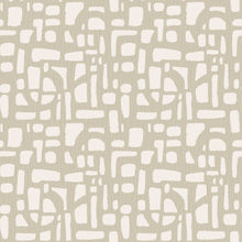 DWP0364-02 Chunky Geo Zen Cream Wallpaper By Galerie