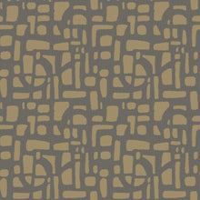 DWP0364-03 Chunky Geo Zen Gold Wallpaper By Galerie