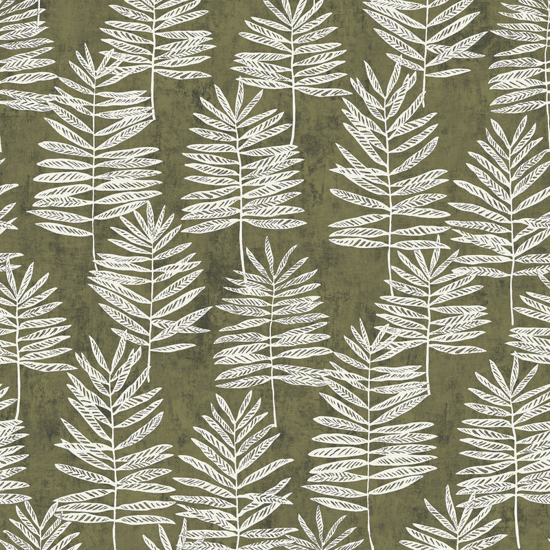 DWP0365-01 Tumbling Leaf Zen Green Wallpaper By Galerie