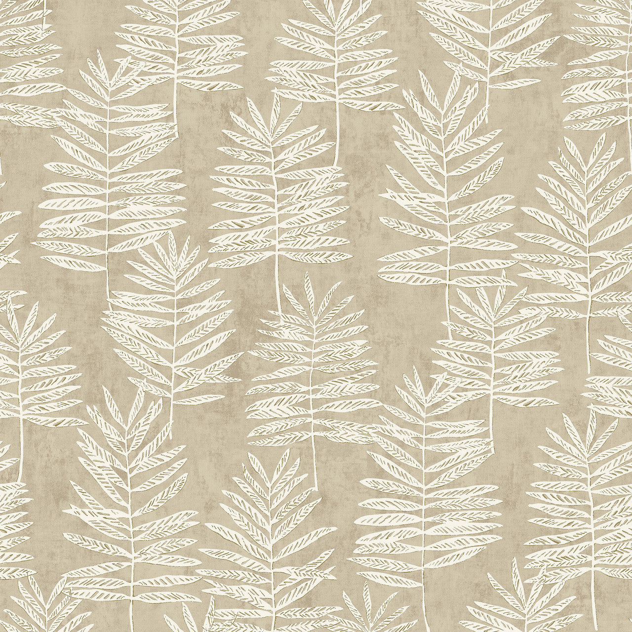 DWP0365-03 Tumbling Leaf Zen Cream Wallpaper By Galerie