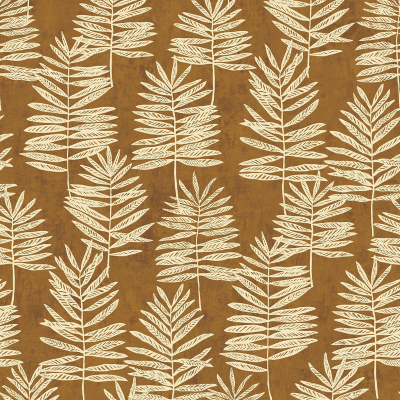 DWP0365-04 Tumbling Leaf Zen Gold Wallpaper By Galerie