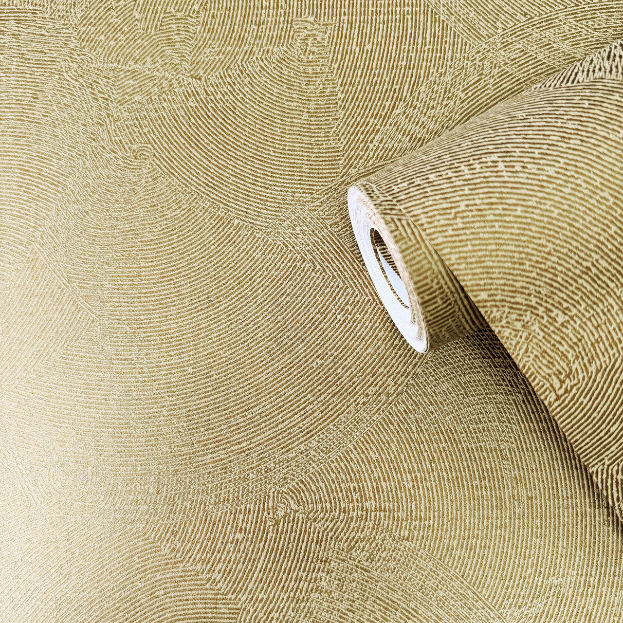 DWP0366-04 Plaster Fan Zen Gold Wallpaper By Galerie