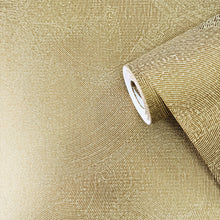 DWP0366-04 Plaster Fan Zen Gold Wallpaper By Galerie