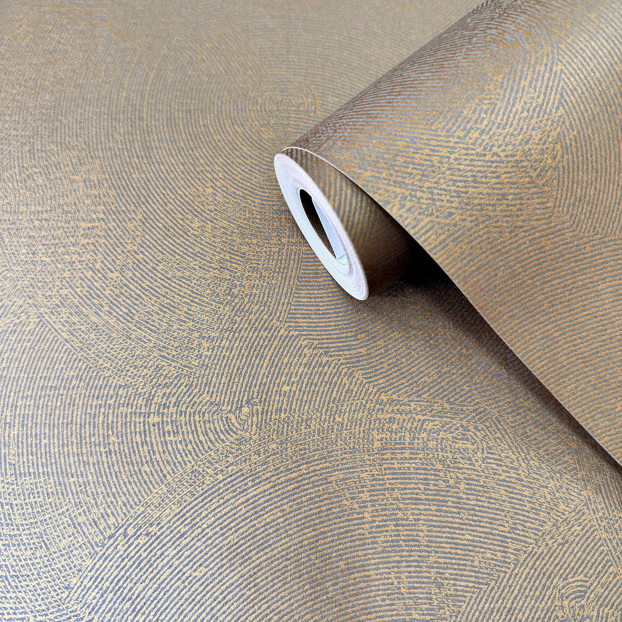 DWP0366-05 Plaster Fan Zen Rose Gold Wallpaper By Galerie