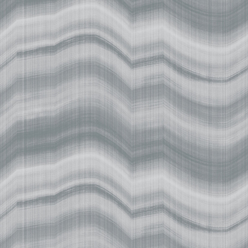 DWP0367-04 Cloudy Stripe Zen Silver Grey Wallpaper By Galerie
