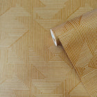 DWP0368-02 Cleopatra Zen Yellow Wallpaper By Galerie