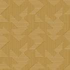 DWP0368-02 Cleopatra Zen Yellow Wallpaper By Galerie