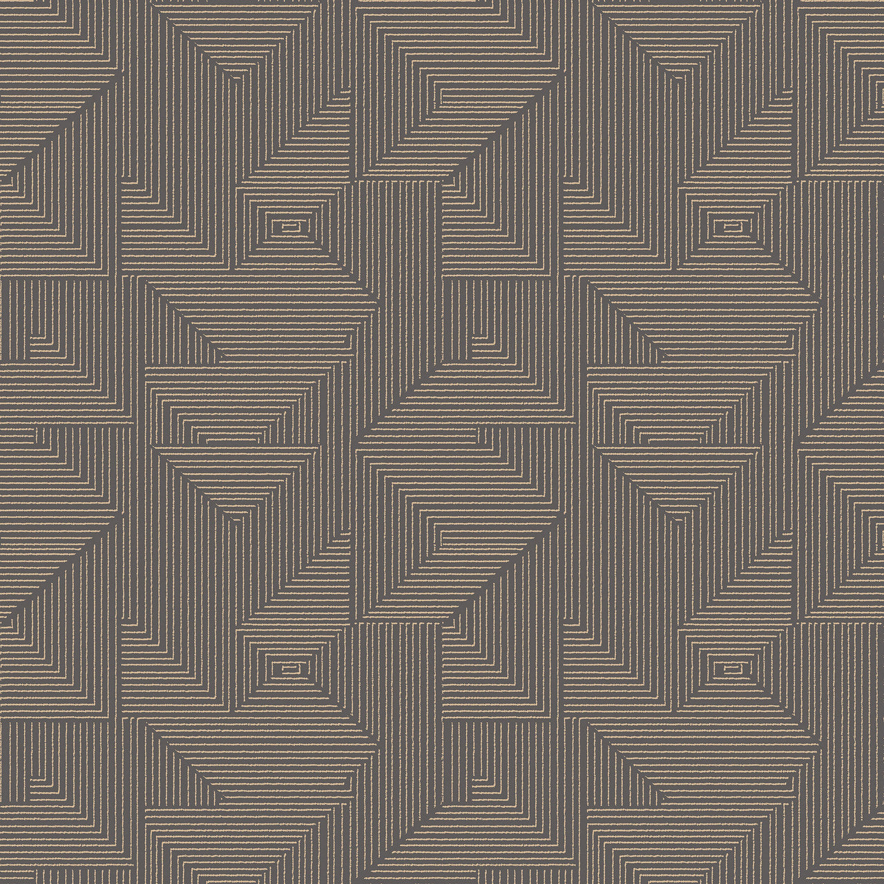 DWP0368-03 Cleopatra Zen Blue Wallpaper By Galerie