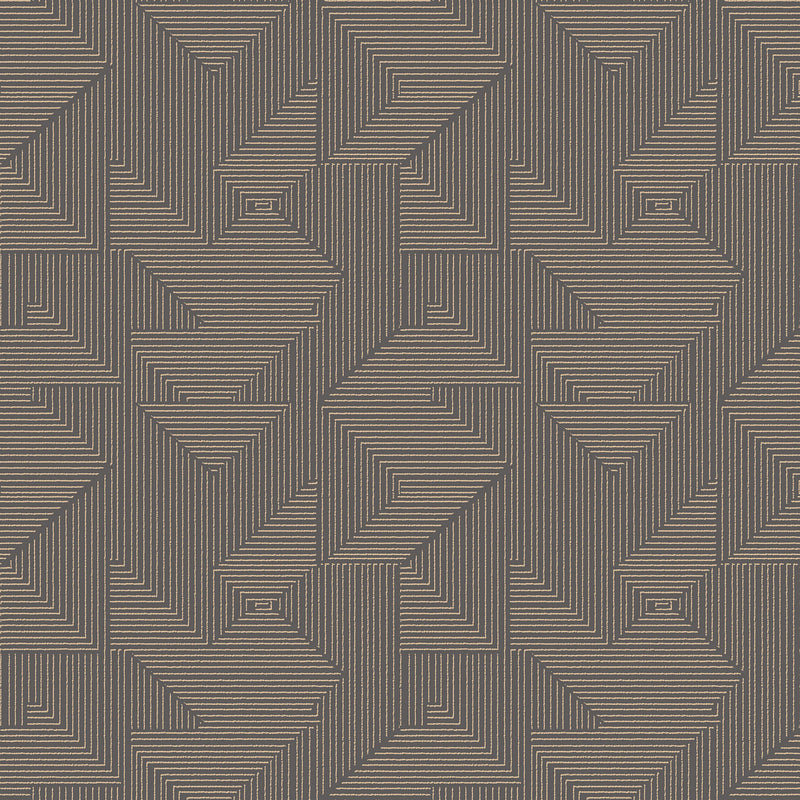 DWP0368-03 Cleopatra Zen Blue Wallpaper By Galerie