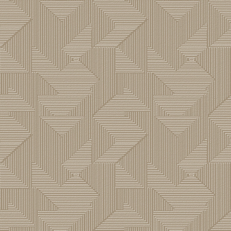 DWP0368-05 Cleopatra Zen Bronze Brown Wallpaper By Galerie