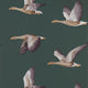Elysian Geese Arboretum Amsterdam Green Wallpaper by Sanderson