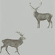 Evesham Deer Elysian Wallpaper By Sanderson