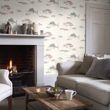 DYW0001 Aquatic Discovery Champagne Wallpaper By Sketch Twenty 3