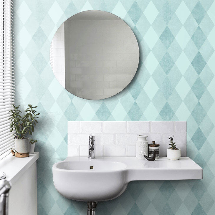 DYW0006 Harlequin Discovery Light Teal Wallpaper By Sketch Twenty 3