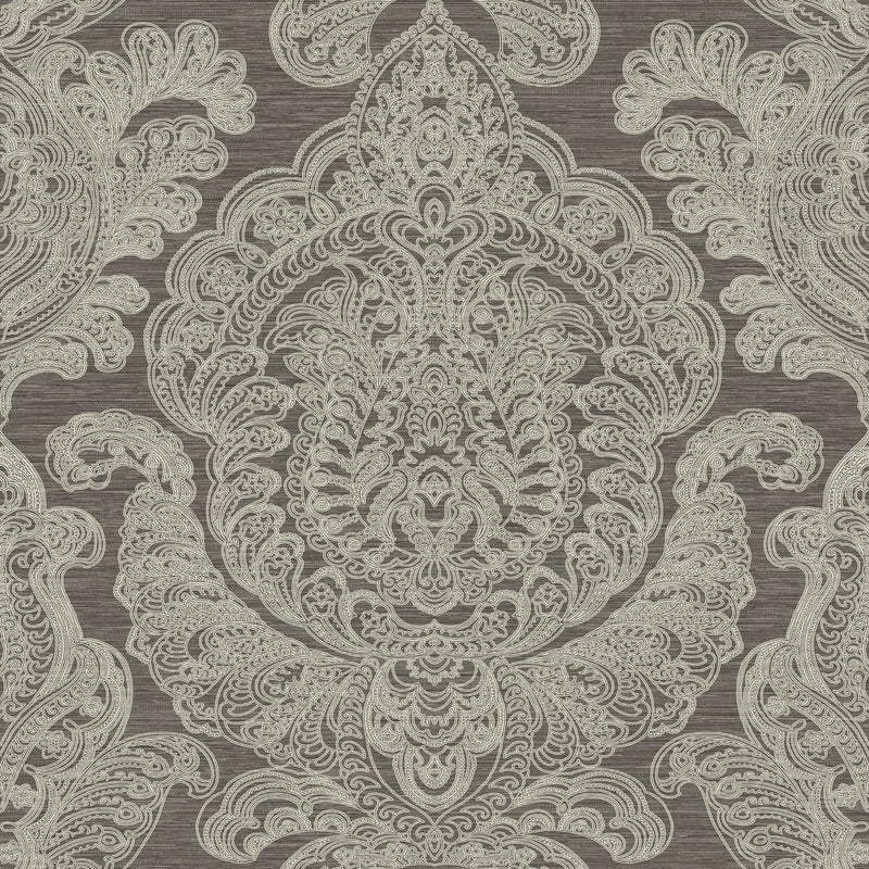 DYW0024 Raffles Discovery Chocolate Wallpaper By Sketch Twenty 3