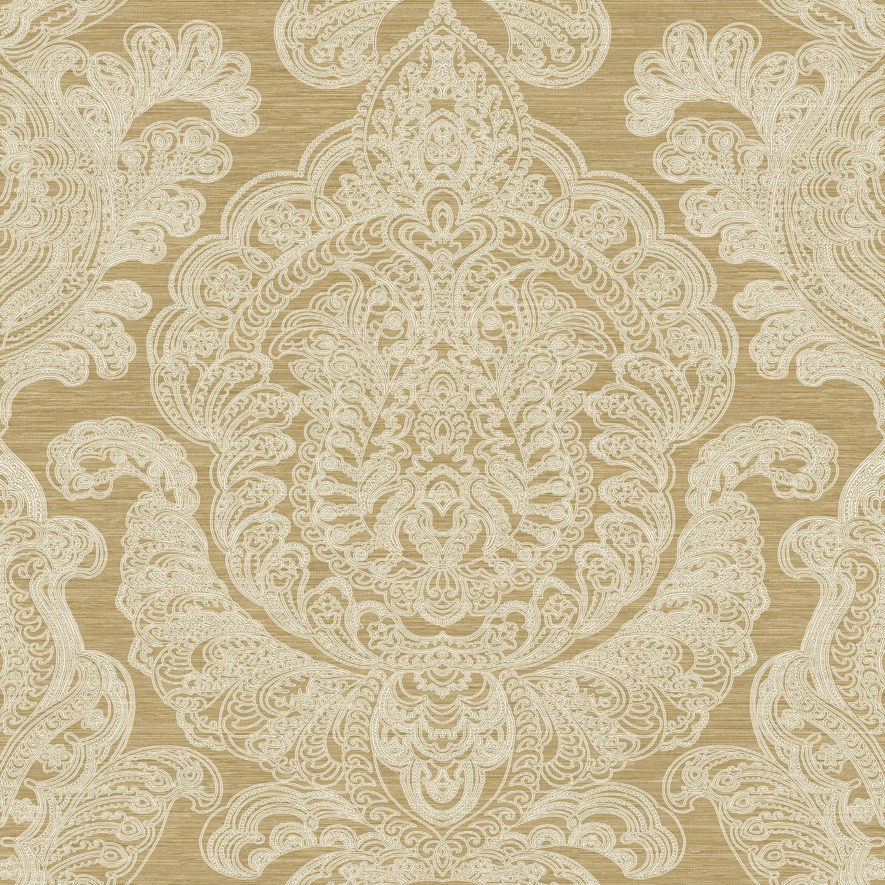 DYW0025 Raffles Discovery Gold Wallpaper By Sketch Twenty 3