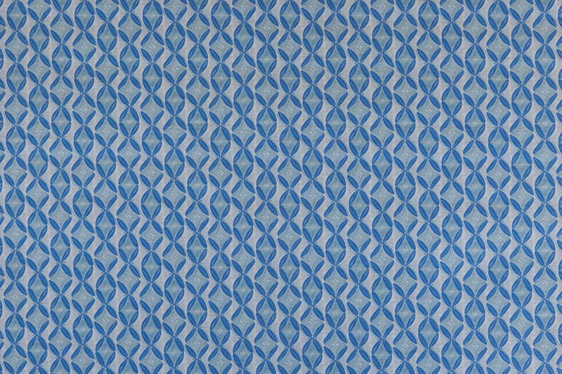 Dancing Vines Abaca Cobalt Wallpaper by Christopher Farr Cloth