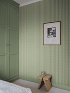 S10761 Dark Green Albin Familjen Mural by Sandberg