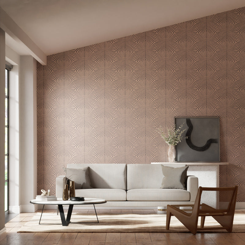 112930 Dawning Colour 3 Grounded Wallpaper by Harlequin