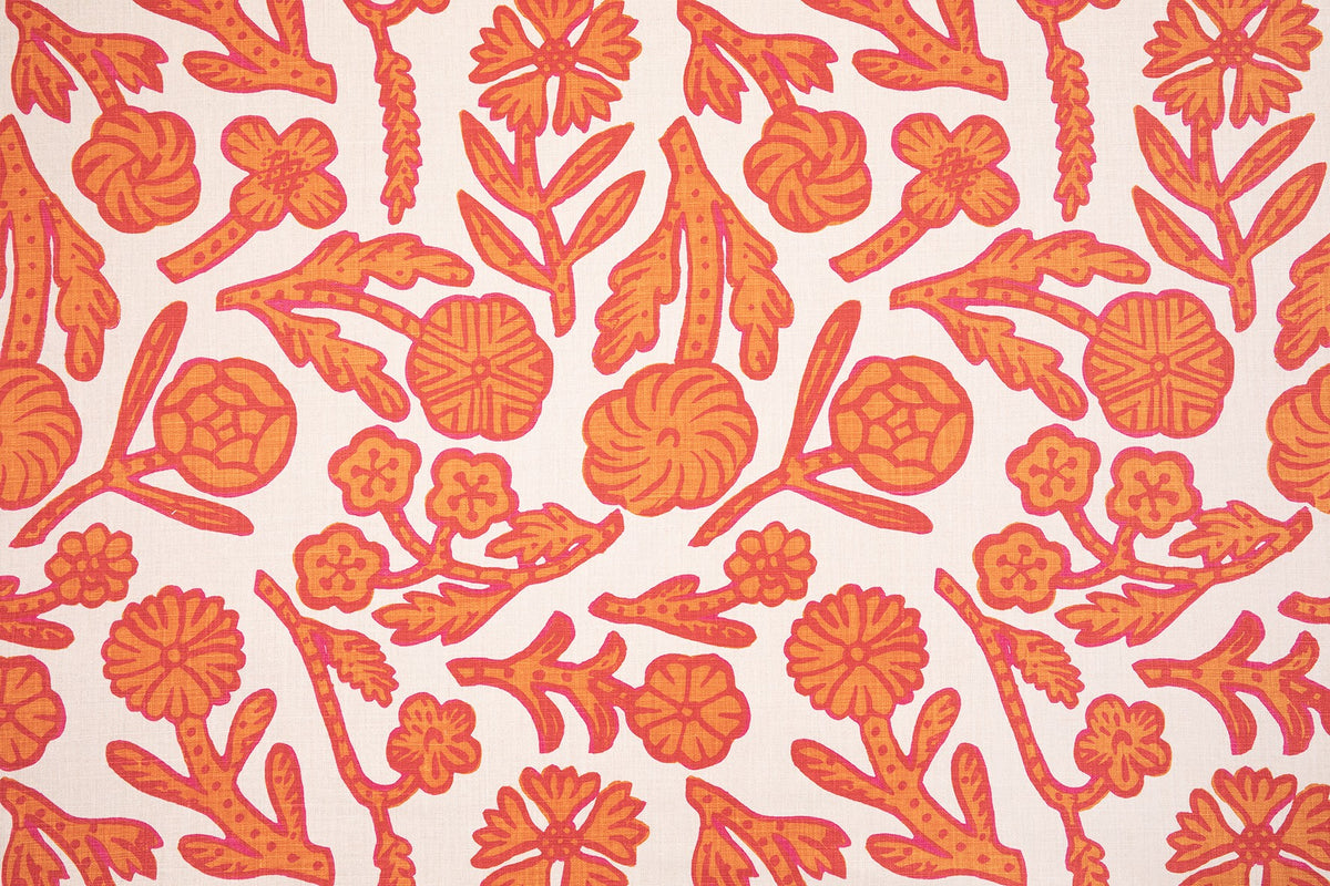 Day Hot Pink fabric by Christopher Farr Cloth