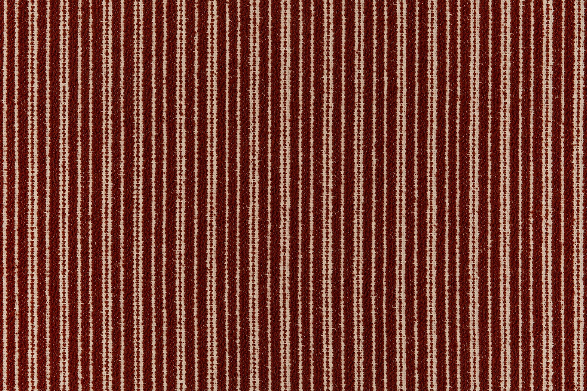 Divide Terracotta fabric by Christopher Farr Cloth