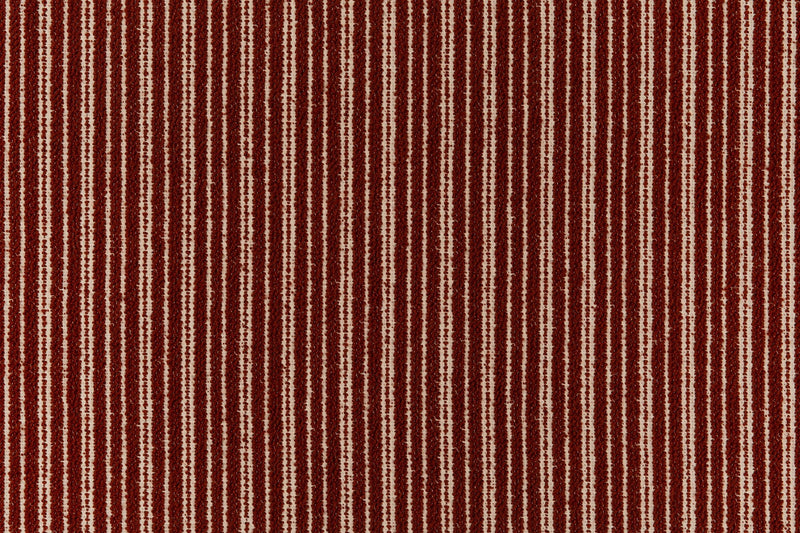 Divide Terracotta fabric by Christopher Farr Cloth