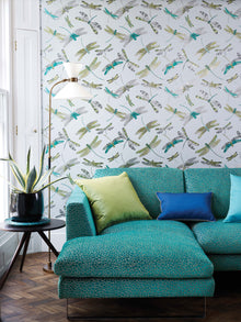 Dragonfly Dance The Wallpaper Collection Wallpaper by Matthew Williamson