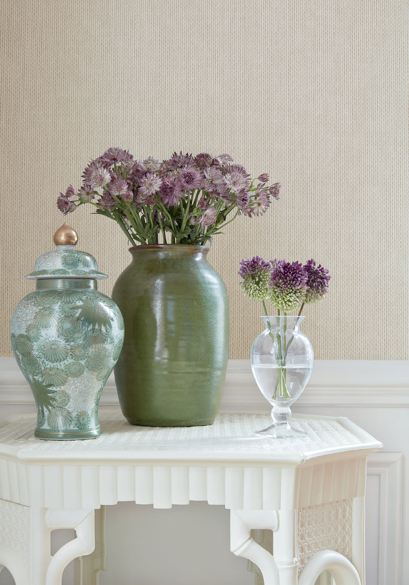 Largo Weave Dynasty Wallpaper By Thibaut | T75508