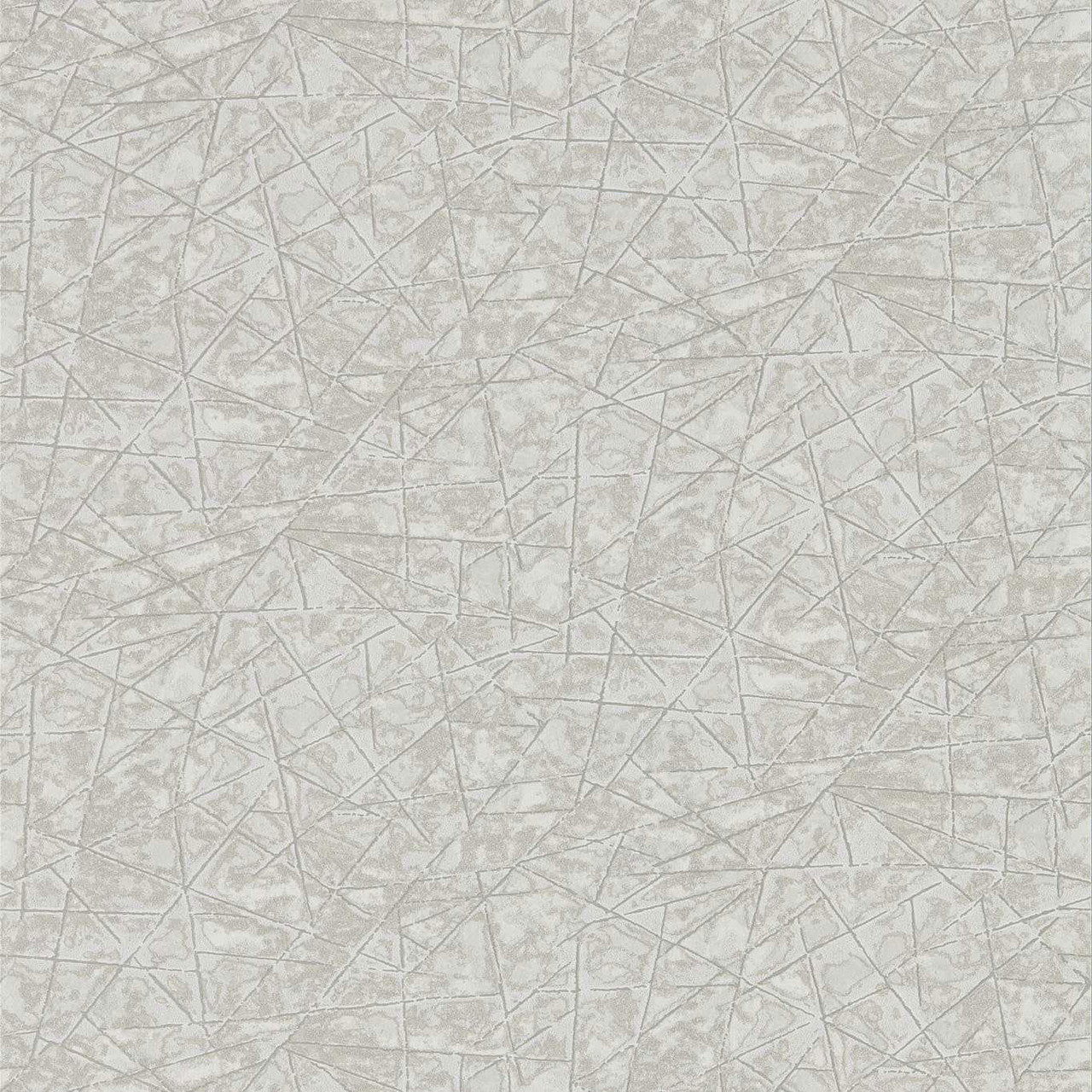 111853 Shatter Reflect Ivory/Pebble Wallpaper by Harlequin