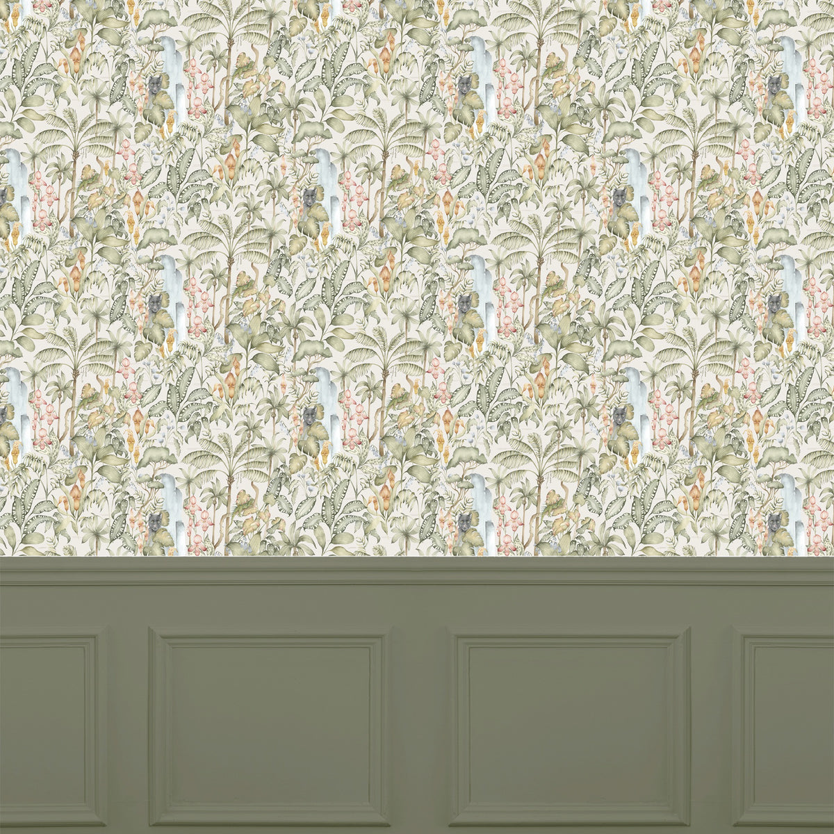 Elysian Canopy Moss Wallpaper by Voyage Maison | ECANOPY/WPO/MOS