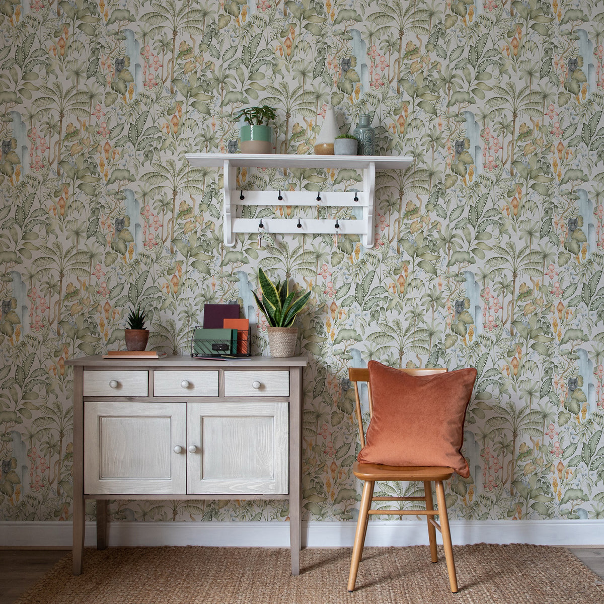 Elysian Canopy Moss Wallpaper by Voyage Maison | ECANOPY/WPO/MOS