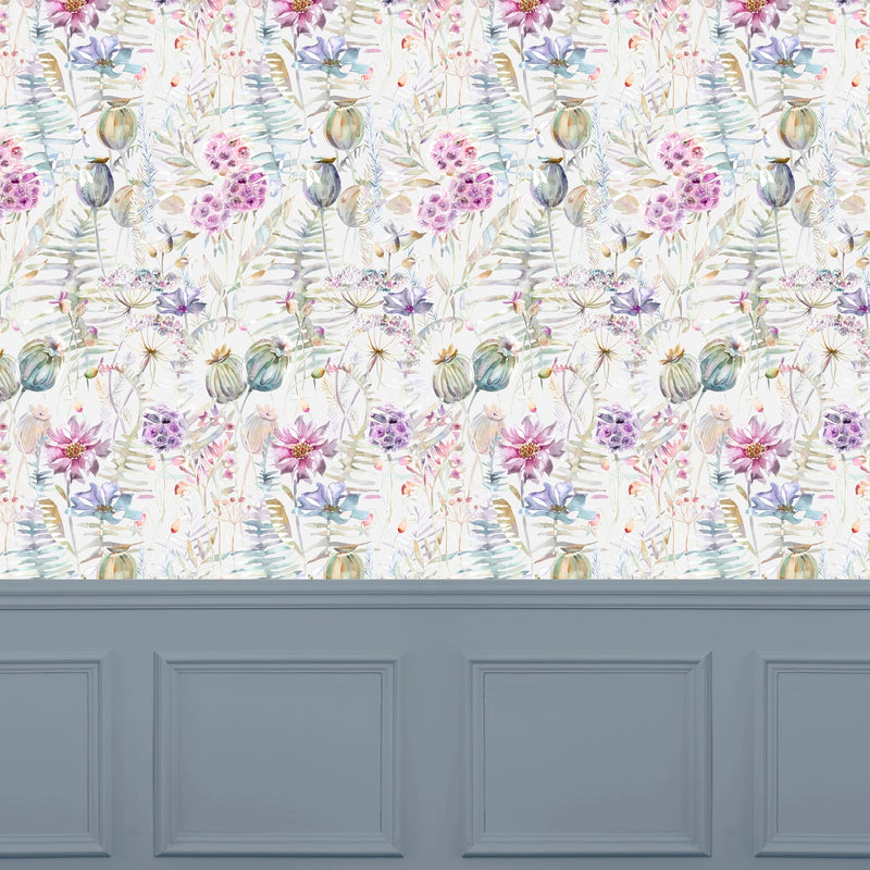 Edenmuir Raspberry Wallpaper by Voyage Maison | EDENMUI/WPO/RAS