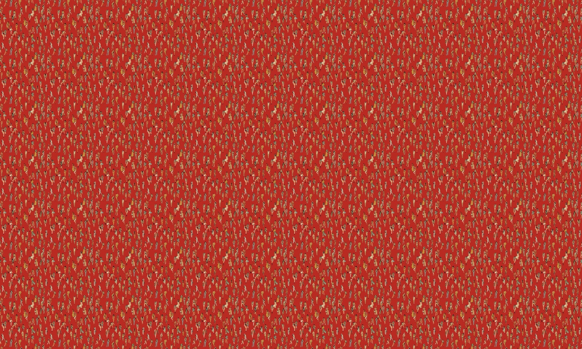 EF4901-2 Unique people Red L'Enfant Terrible Wallpaper by Tres Tintas