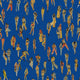 Unique people Blue L'Enfant Terrible Wallpaper by Tres Tintas