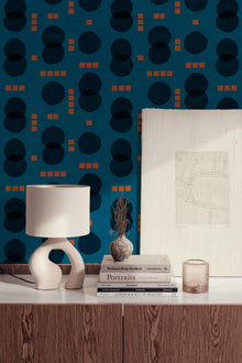 EF4902-2 Rebel Dots Black L'Enfant Terrible Wallpaper by Tres Tintas