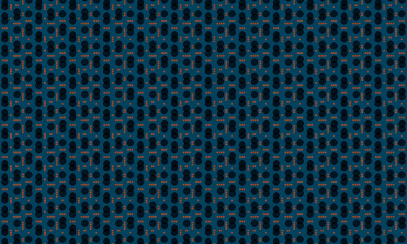 EF4902-2 Rebel Dots Black L'Enfant Terrible Wallpaper by Tres Tintas