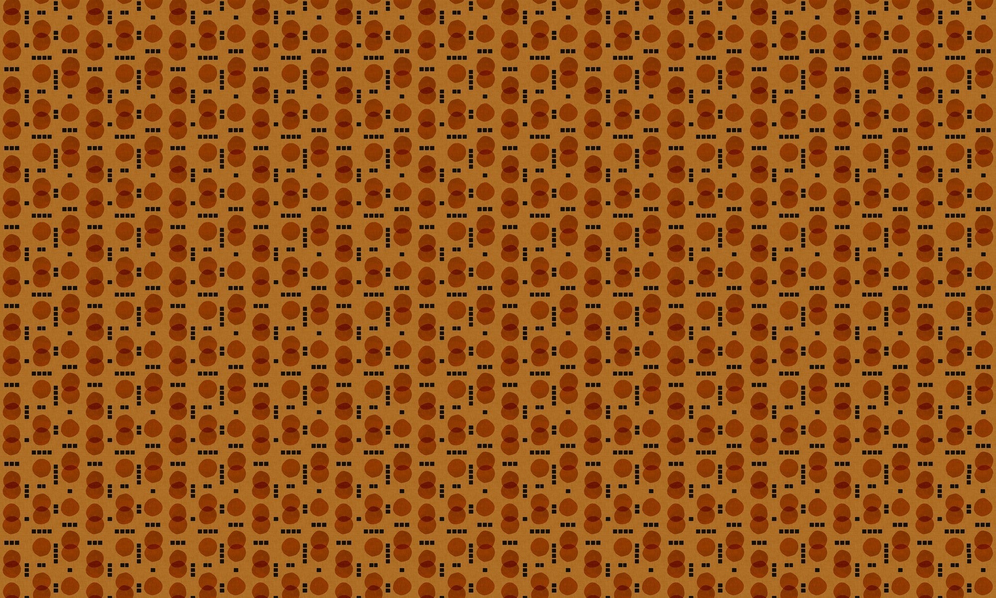 EF4902-3 Rebel Dots Orange L'Enfant Terrible Wallpaper by Tres Tintas