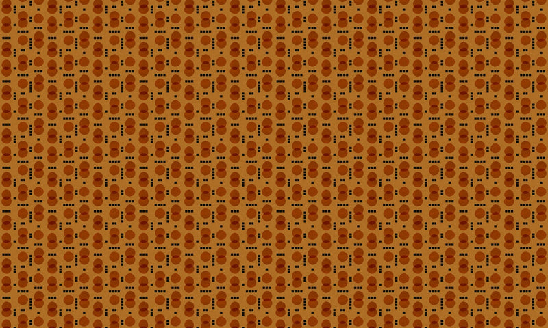 EF4902-3 Rebel Dots Orange L'Enfant Terrible Wallpaper by Tres Tintas