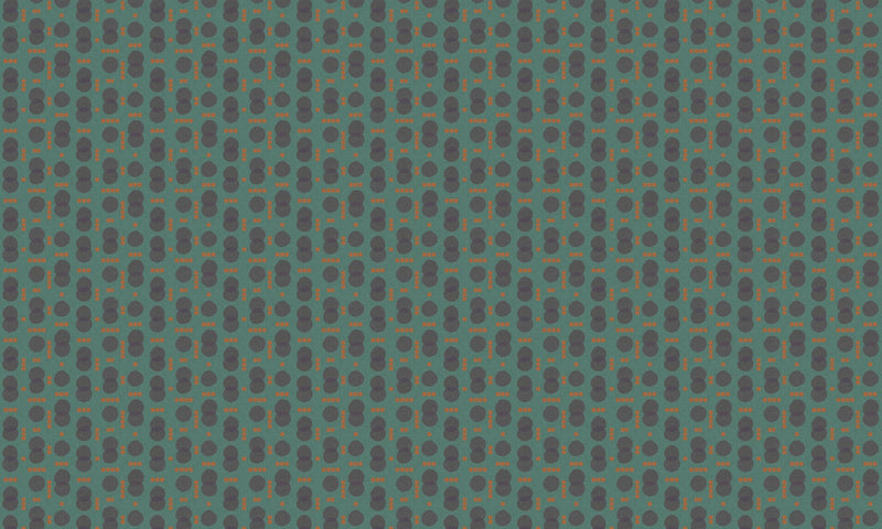 EF4902-4 Rebel Dots Turquoise L'Enfant Terrible Wallpaper by Tres Tintas
